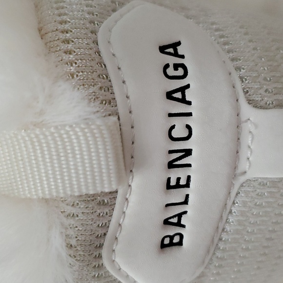 Balenciaga Track Fur Hiking Boots - Picture 5 of 9